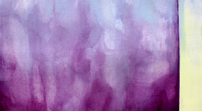 abstract painting by Marie-Eve Champagne at Champagne Artwork. purple violer, color modulations, gradient, colorfield painting